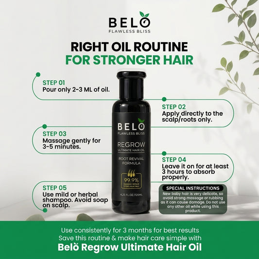 Belo Regrow Ultimate Hair Oil
