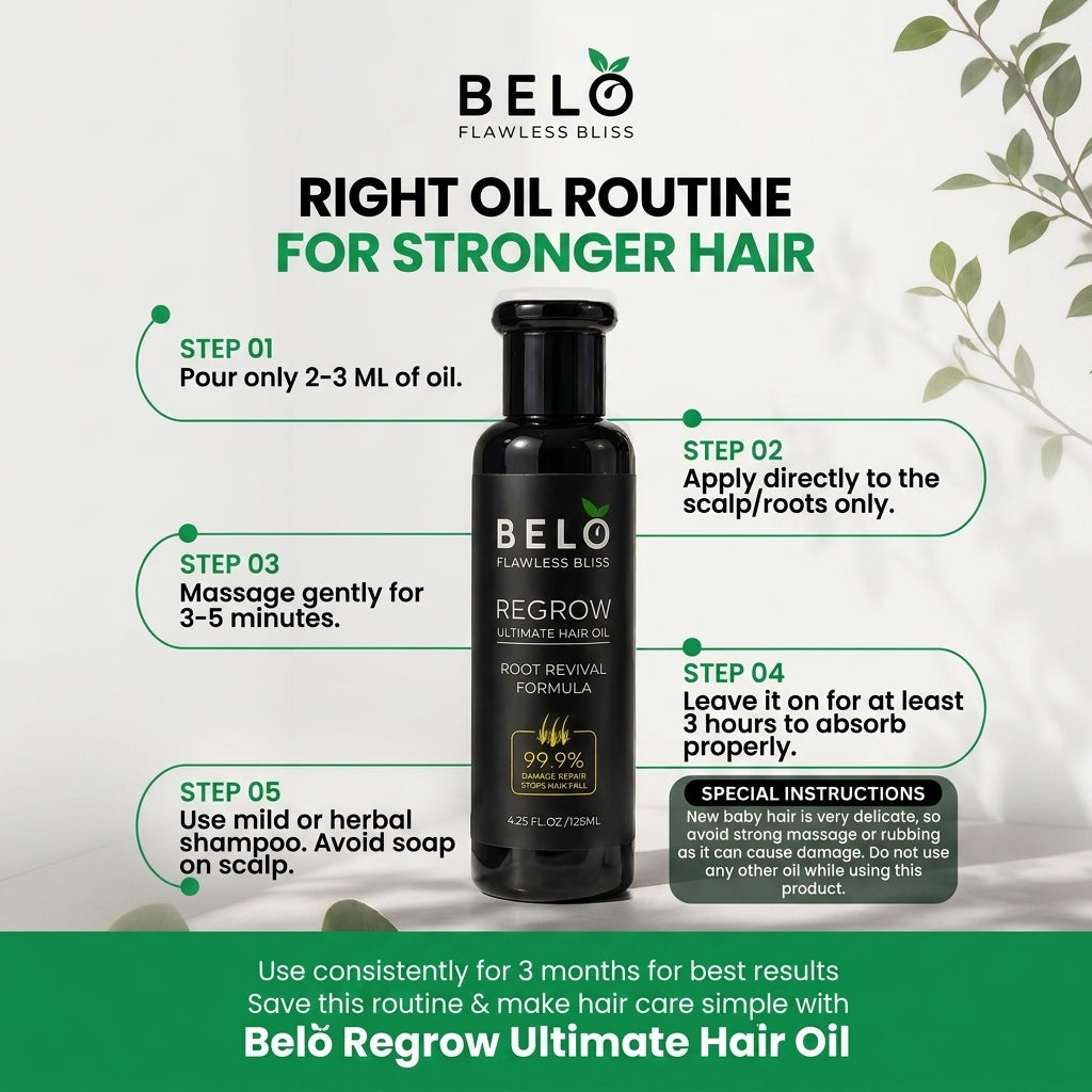 Belo Regrow Ultimate Hair Oil